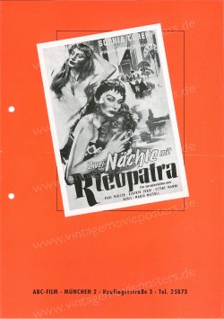 Two Nights with Cleopatra (Due notti con Cleopatra)