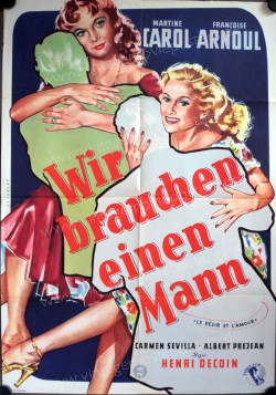 Wir brauchen einen Mann (Désir et l'amour, Le)
