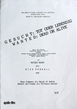 Wanted: Dead or Alive (Wanted: Dead or Alive)
