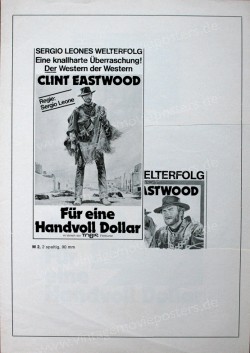 Für eine Handvoll Dollar (Per un pugno di dollari)