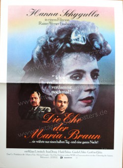 Marriage of Maria Braun, The (Ehe der Maria Braun, Die)