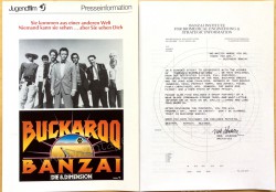 Buckaroo Banzai - Die 8. Dimension (Adventures of Buckaroo Banzai Across the 8th Dimension, The)