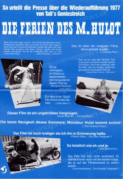 Mr. Hulot's Holiday (Vacances de Monsieur Hulot, Les)