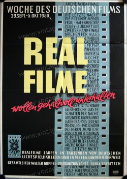 Woche des Deutschen Films - 1950 - Real Filme (Woche des Deutschen Films - 1950 - Real Filme)