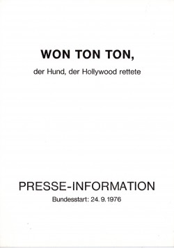 Won Ton Ton, der Hund der Hollywood rettete (Won Ton Ton, The Dog Who Saved Hollywood)