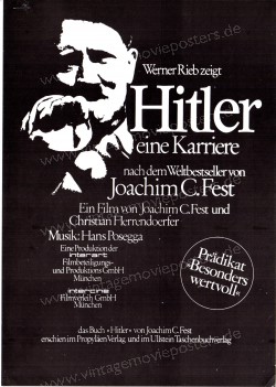 Hitler, a Career (Hitler - Eine Karriere)
