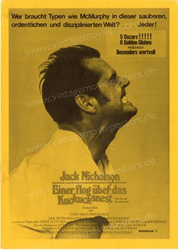 Einer flog über das Kuckucksnest (One Flew Over the Cuckoo's Nest)