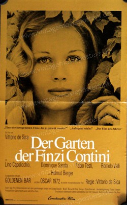 Garten der Finzi Contini, Der (Giardino dei Finzi-Contini, Il)
