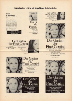 Garten der Finzi Contini, Der (Giardino dei Finzi-Contini, Il)