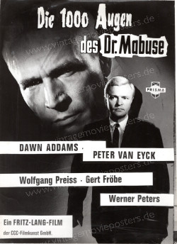1000 Augen des Dr. Mabuse, Die (1000 Augen des Dr. Mabuse, Die)